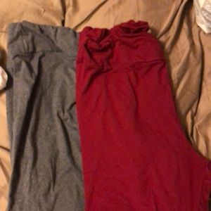 2 TC LuLaRoe leggings